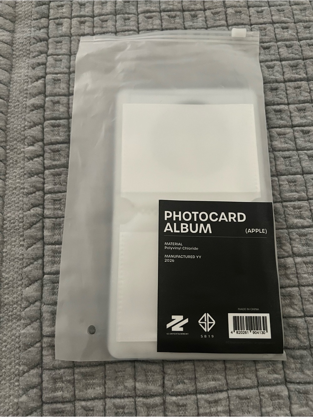 SB19 Wakas At Simula Official Merch Pop Up Photocard Book